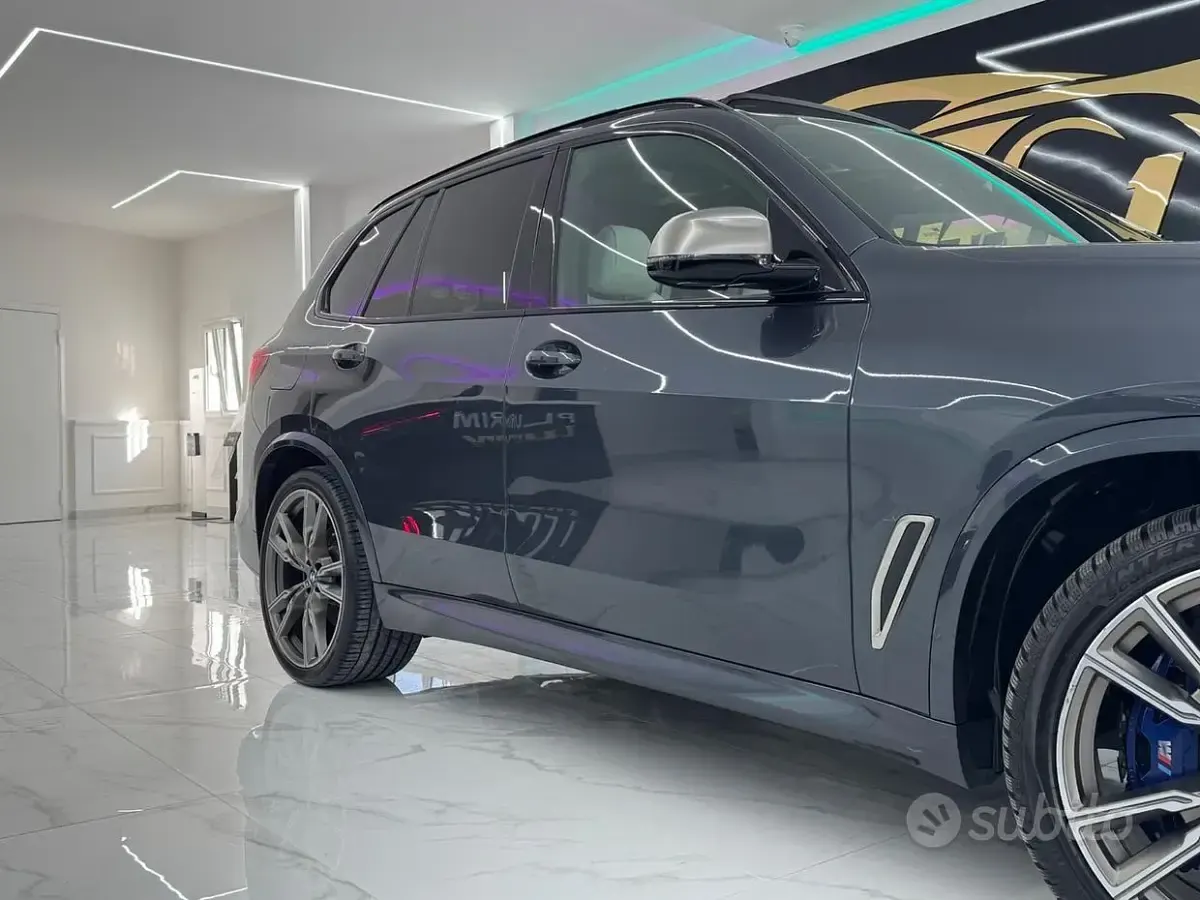 Begagnad BMW X5 M Sport 400 HK (294 kW) 2019 Blå SUV