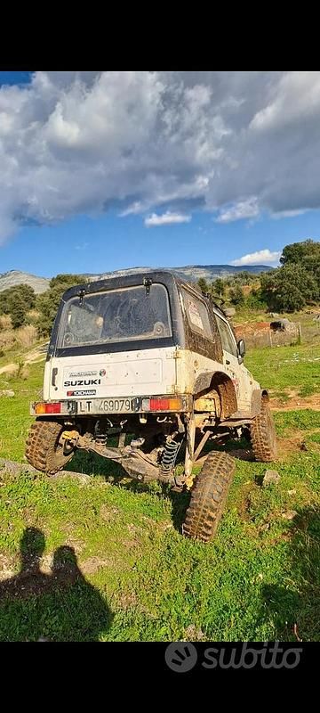 Usata Suzuki Samurai 69 CV (50 kW) 2000 Bianco SUV