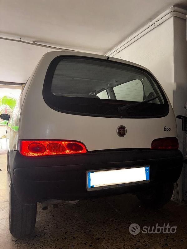 Usata Fiat 600 2008 Bianco Utilitaria