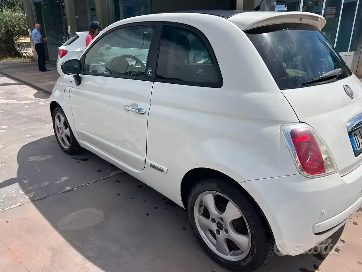 Usata Fiat 500 2007 Bianco