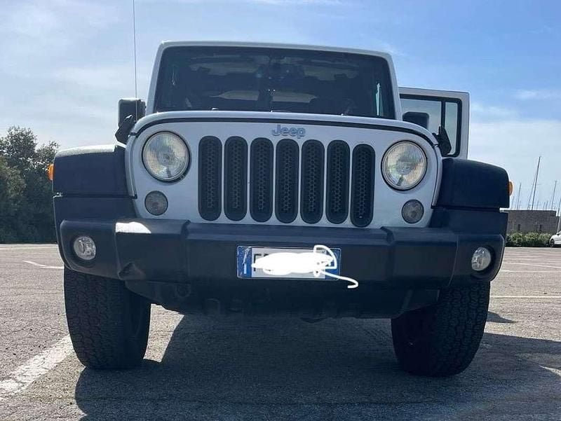 Usata Jeep Wrangler Rubicon 200 CV (147 kW) 2018 Bianco SUV