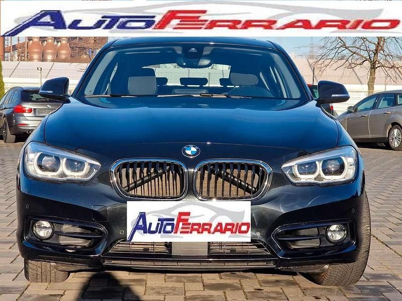 Usata BMW 120 Sport Line 184 CV (135 kW) 2017 Nero Utilitaria
