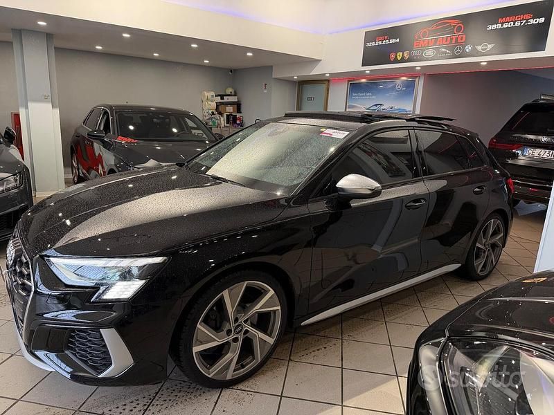 Usata Audi S3 310 CV (228 kW) 2021 Nero Berlina