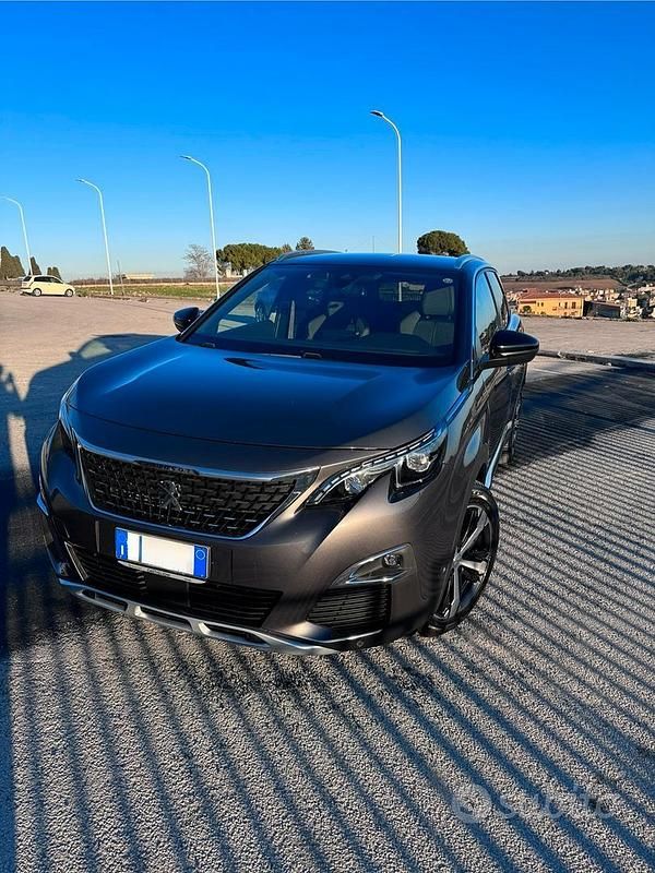 Grigio Usata 2018 Peugeot 3008 GT-line SUV | 18.900 € - Immagine 1/4