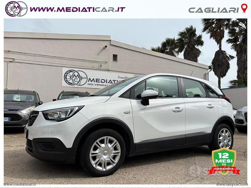 Usata Opel Crossland X S 99 CV (72 kW) 2017 Bianco SUV
