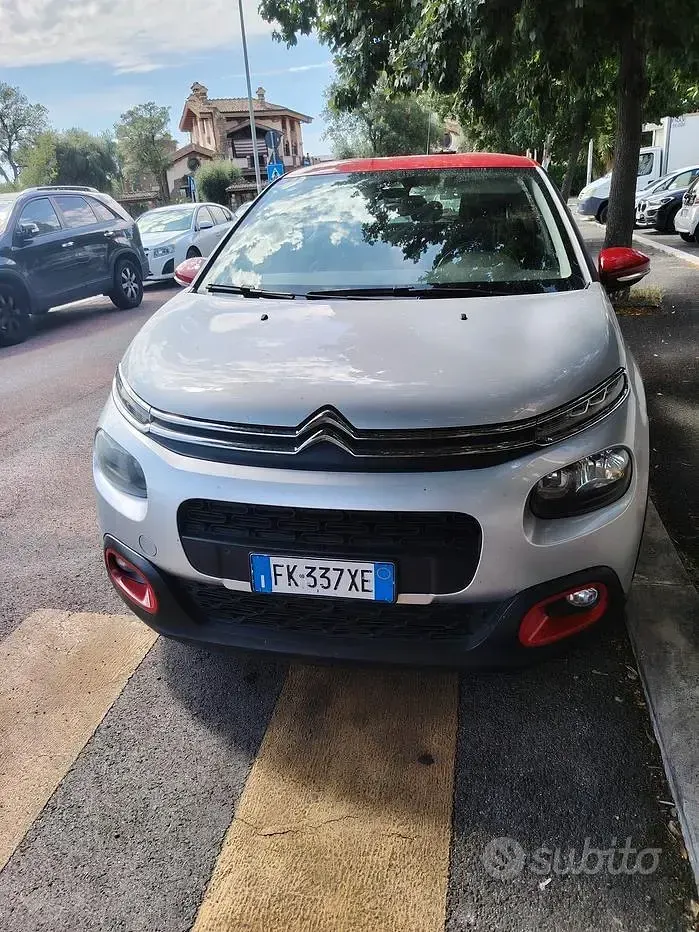 Usata Citroën C3 99 CV (72 kW) 2017 Grigio Berlina