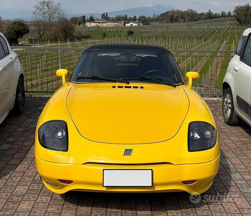 Usata Fiat Barchetta 130 CV (95 kW) 1996 Giallo Cabrio