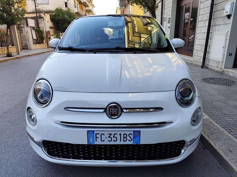 Usata Fiat 500 Lounge 69 CV (50 kW) 2016 Bianco Utilitaria