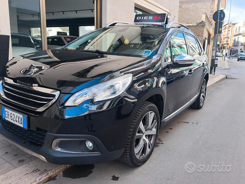 Usata Peugeot 2008 Allure 92 CV (67 kW) 2013 Nero SUV