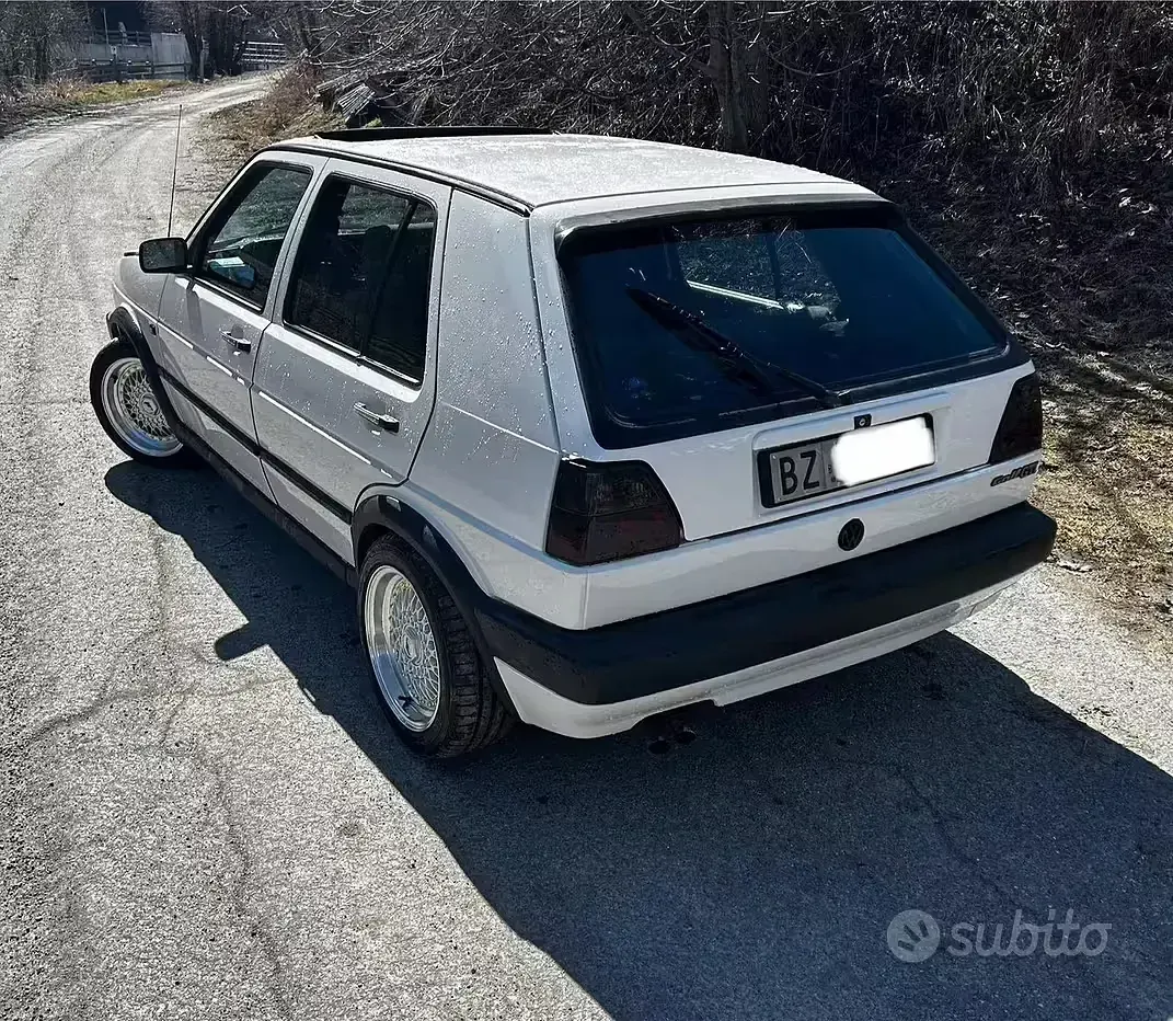 Usata VW Golf II GTI 110 CV (80 kW) 1991 Bianco Utilitaria