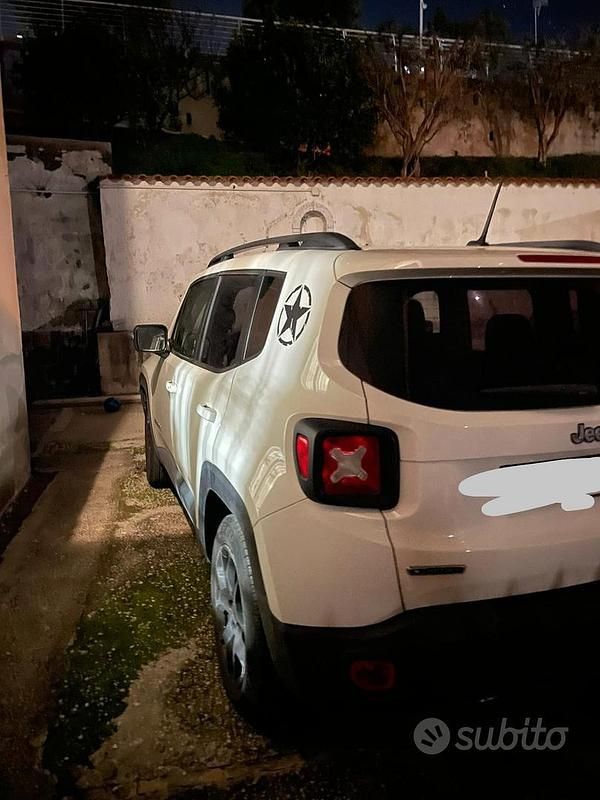 Usata Jeep Renegade 120 CV (88 kW) 2014 Bianco SUV