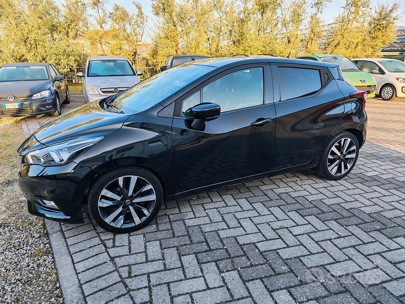 Usata Nissan Micra 90 CV (66 kW) 2018 Nero Utilitaria