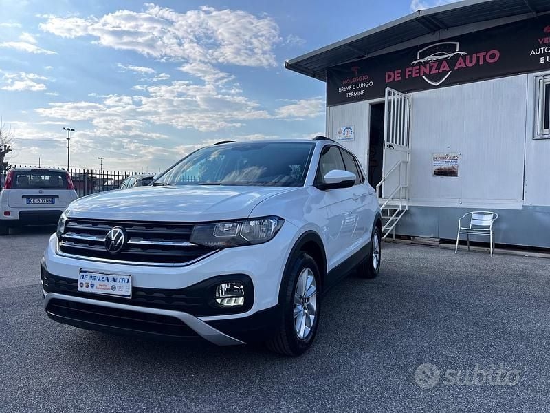 Usata VW T-Cross Style 95 CV (69 kW) 2020 Bianco SUV
