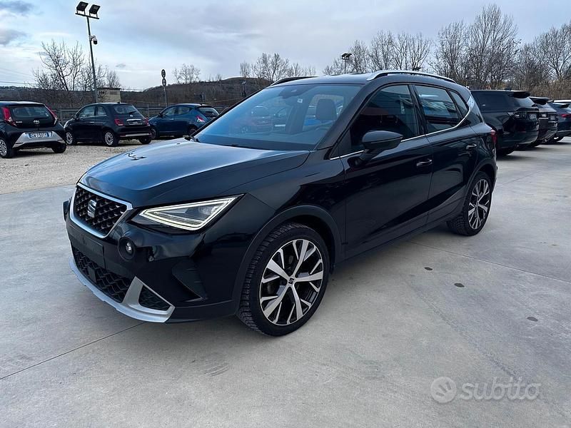 Usata Seat Arona Xperience 90 CV (66 kW) 2021 Nero SUV