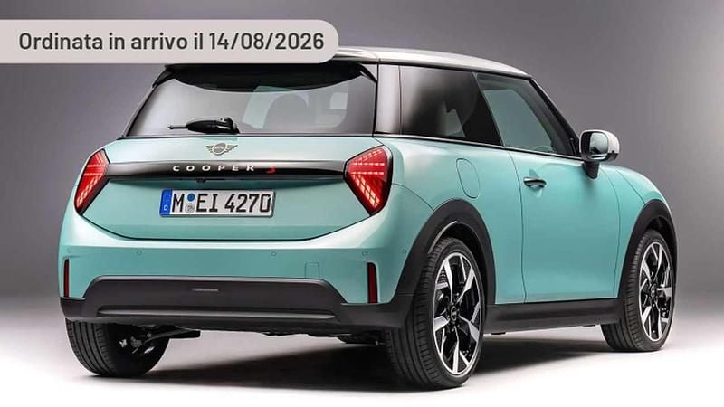 Nuova Mini Cooper S Essential 204 CV (150 kW) 2025 Argento Utilitaria