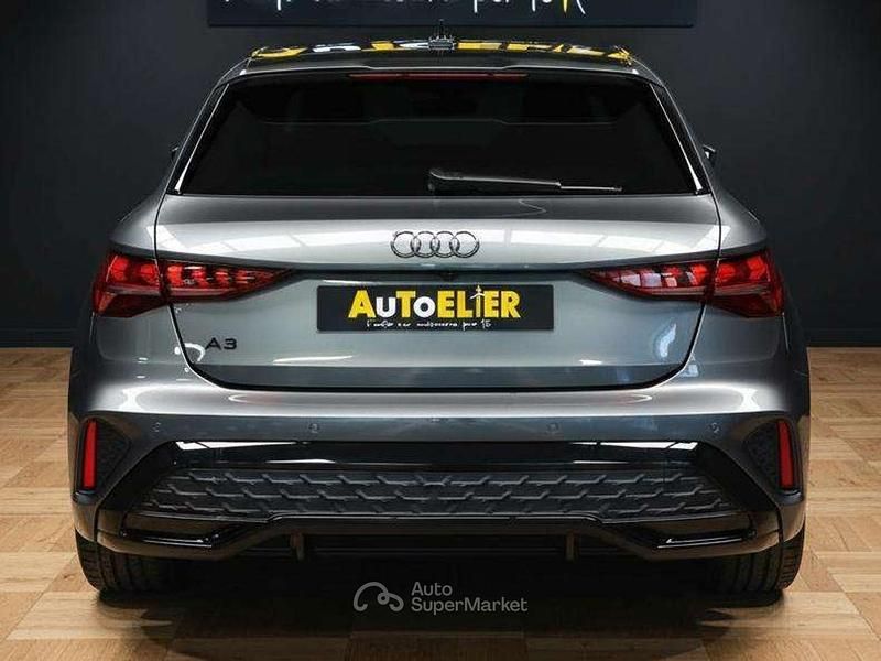 Nuova Audi A3 S-Line 150 CV (110 kW) 2025 Grigio daytona perlato Station wagon