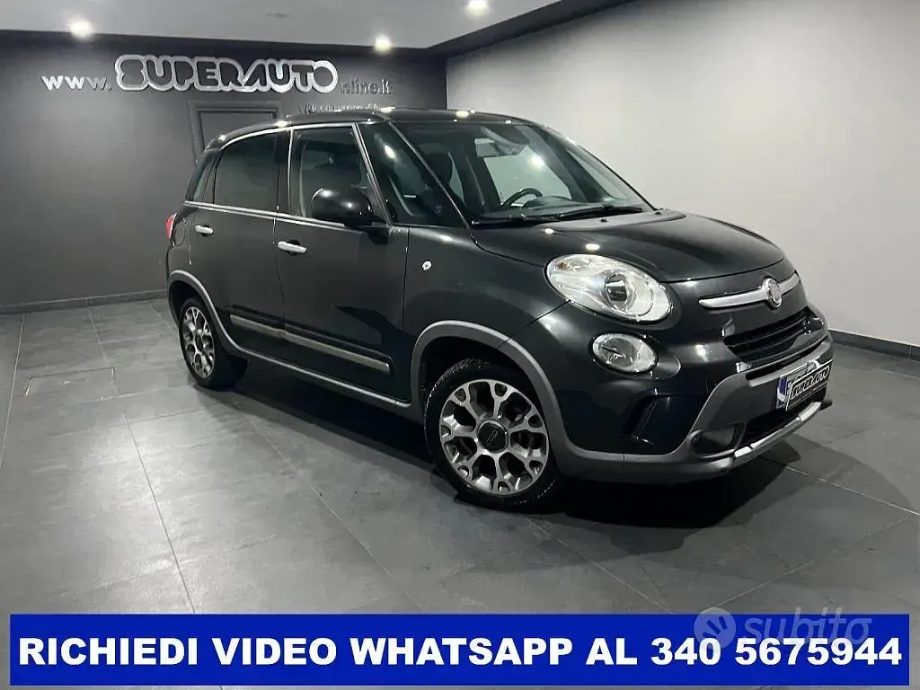 Usata Fiat 500L Trekking 84 CV (61 kW) 2015 Grigio Monovolume