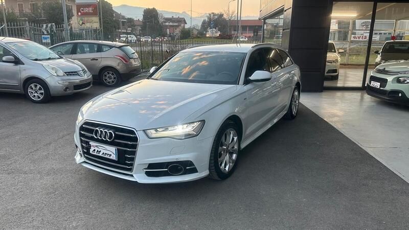 Usata Audi A6 190 CV (139 kW) 2018 Bianco metallizzato Station wagon