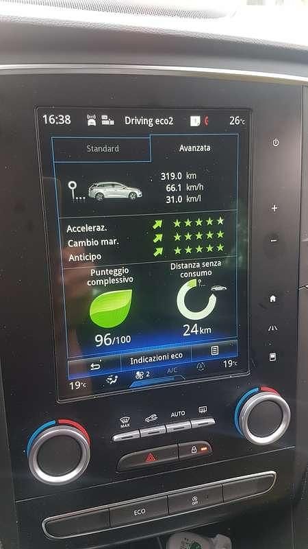 Usata Renault Mégane IV Intens 110 CV (80 kW) 2017 Bianco Station wagon