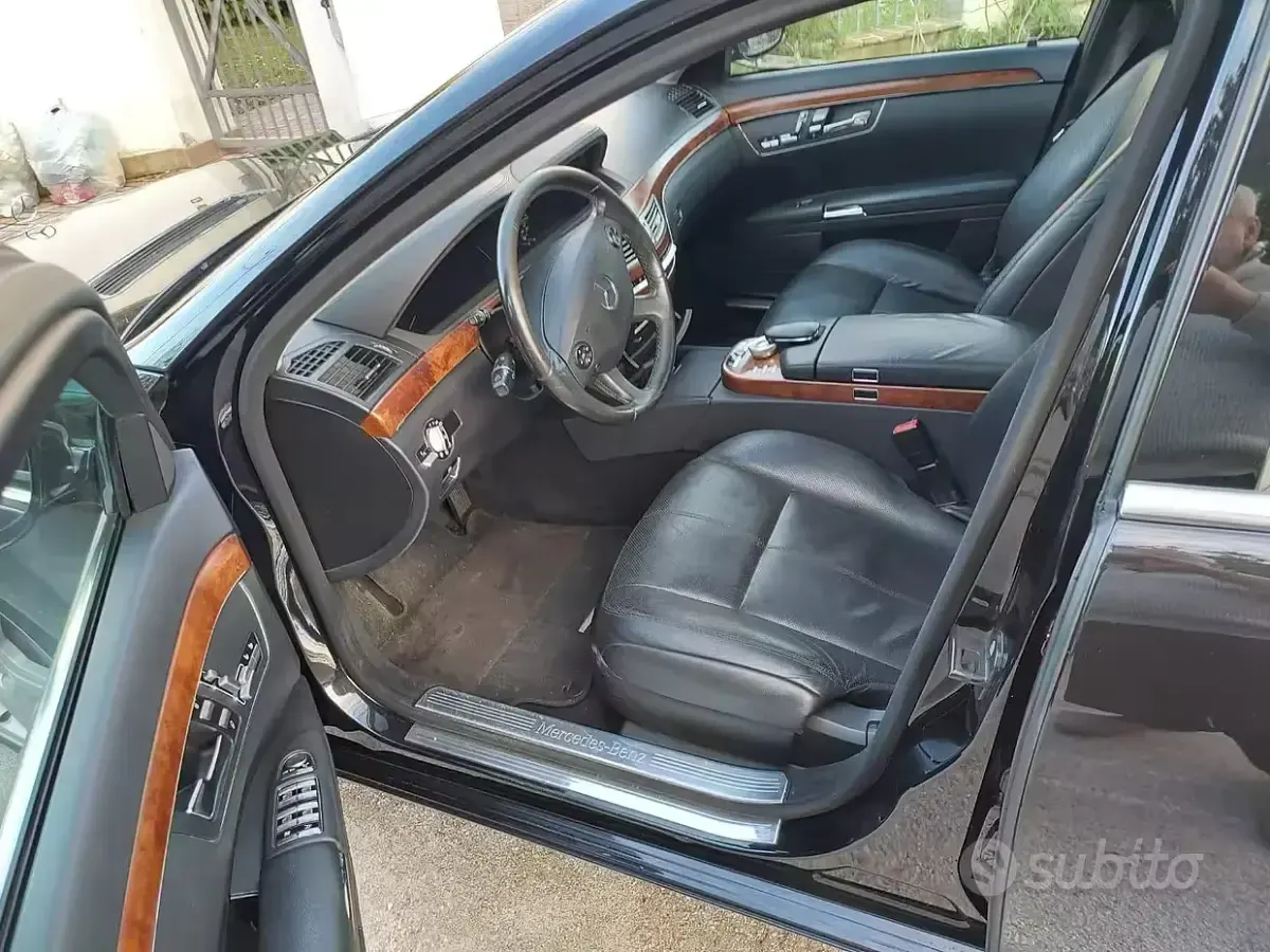 Usata Mercedes S320 235 CV (172 kW) 2008 Nero Berlina