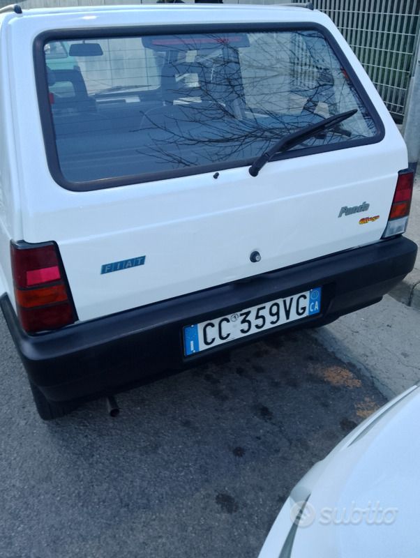 Usata Fiat Panda 54 CV (39 kW) 2003 Bianco Utilitaria