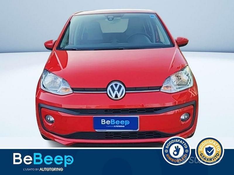 Usata VW up! Move 60 CV (44 kW) 2017 Rosso pastello Utilitaria