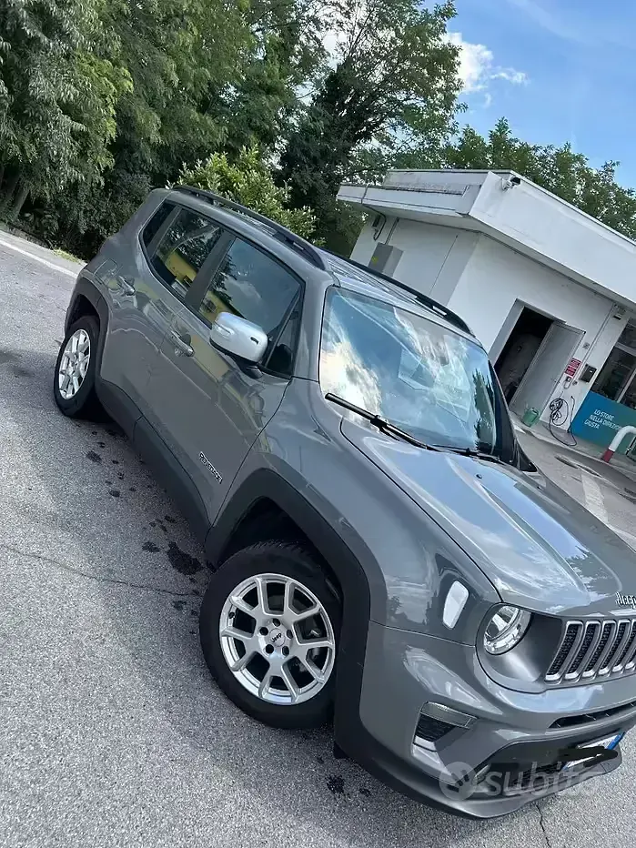 Usata Jeep Renegade 120 CV (88 kW) 2022 Grigio SUV