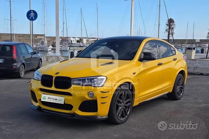 Usata BMW X4 M Sport 190 CV (139 kW) 2015 Bianco SUV