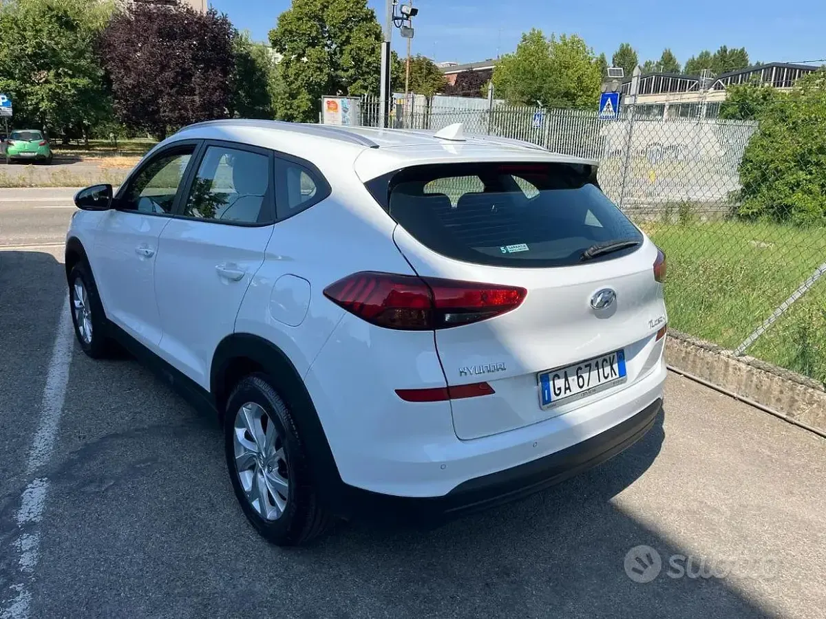 Usata Hyundai Tucson XPrime 116 CV (85 kW) 2020 Bianco pastello SUV