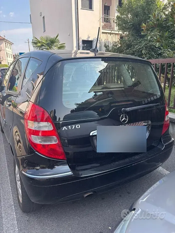 Usata Mercedes A170 116 CV (85 kW) 2006 Nero Berlina