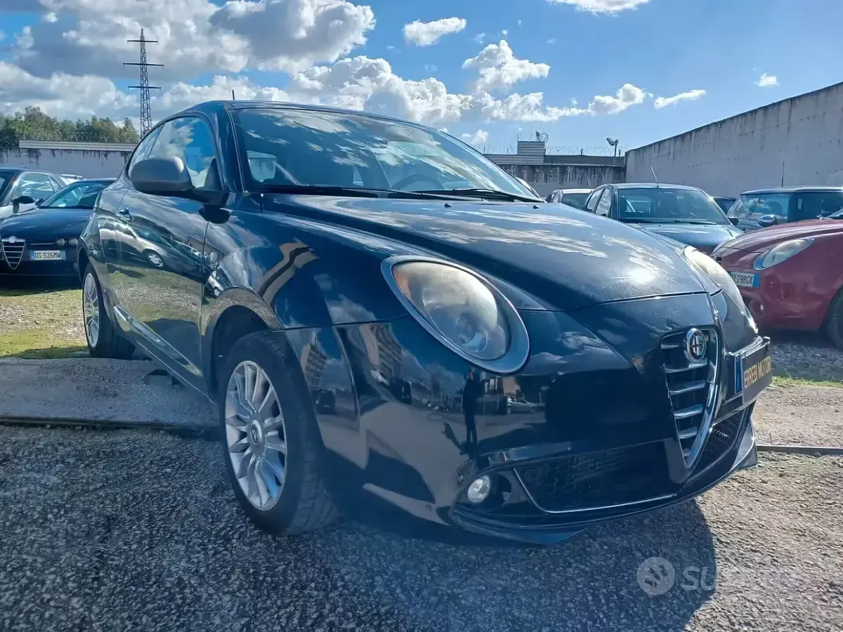 Usata Alfa Romeo MiTo Distinctive 85 CV (62 kW) 2014 Nero Utilitaria