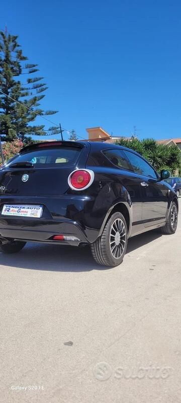 Usata Alfa Romeo MiTo Progression 85 CV (62 kW) 2015 Nero Utilitaria
