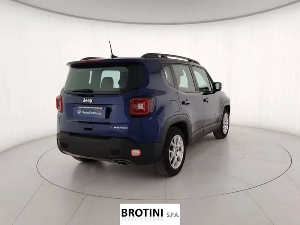 Usata Jeep Renegade Limited 120 CV (88 kW) 2020 Blu metallizzato SUV