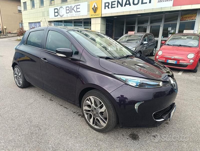 Usata Renault Zoe Intens 80 kW (109 CV) 2019 Nero Utilitaria