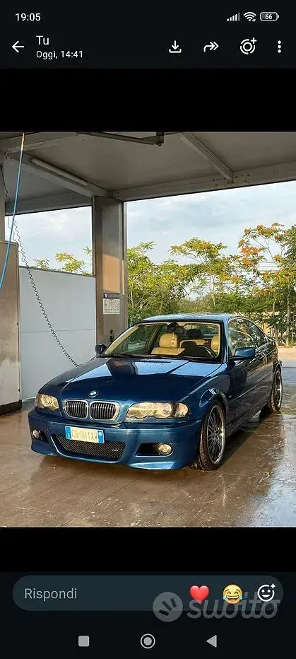 Usata BMW 330 231 CV (169 kW) 2002 Bluazzurro Coupé