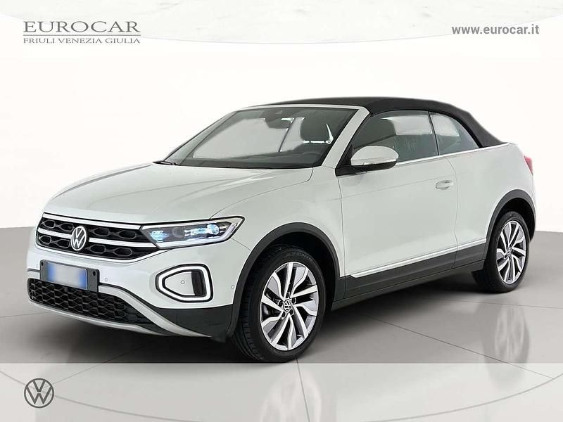 Pure white nero Usata 2022 VW T-Roc Style SUV | 23.200 € (Cara) - Immagine 1/4