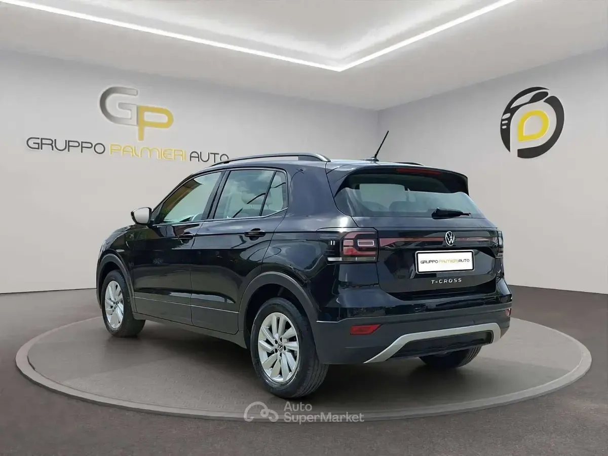 Usata VW T-Cross Style 110 CV (80 kW) 2023 Nero SUV