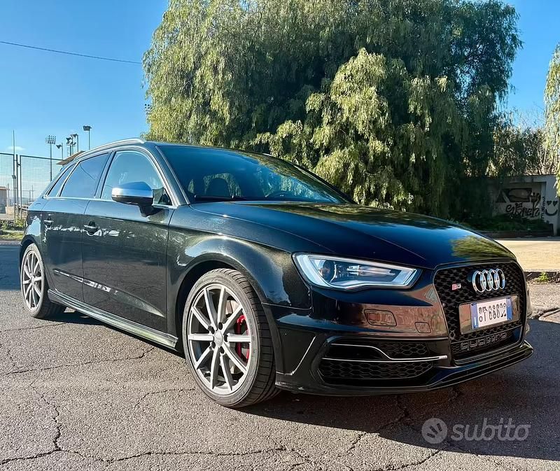 Usata Audi S3 300 CV (220 kW) 2013 Nero Berlina