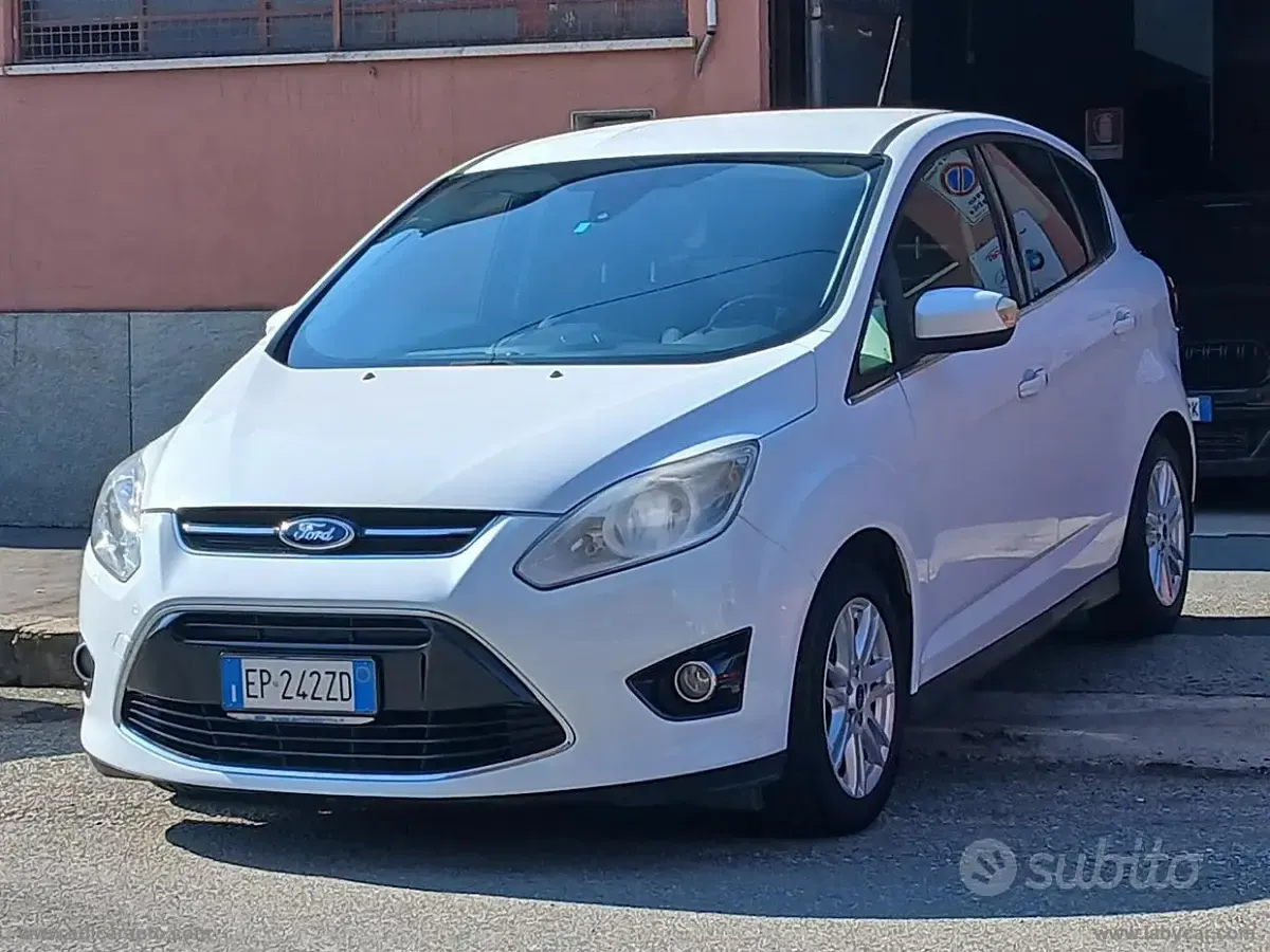 Usata Ford C-MAX 116 CV (85 kW) 2013 Bianco Monovolume