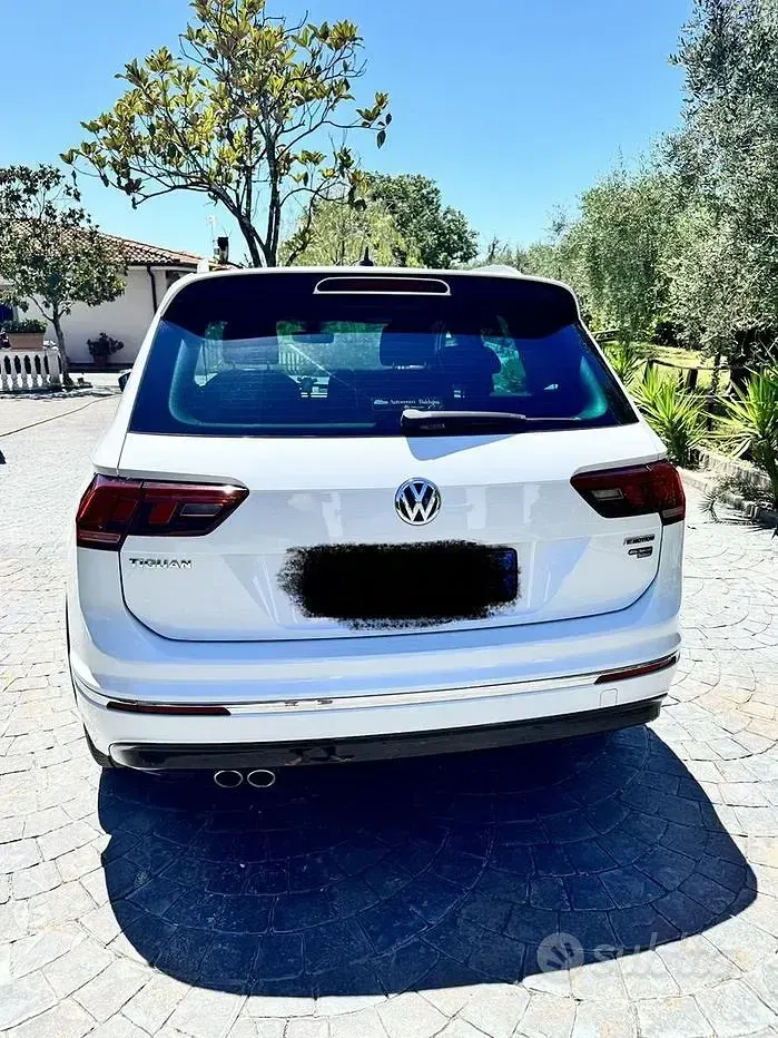 Usata VW Tiguan 150 CV (110 kW) 2019 Bianco SUV