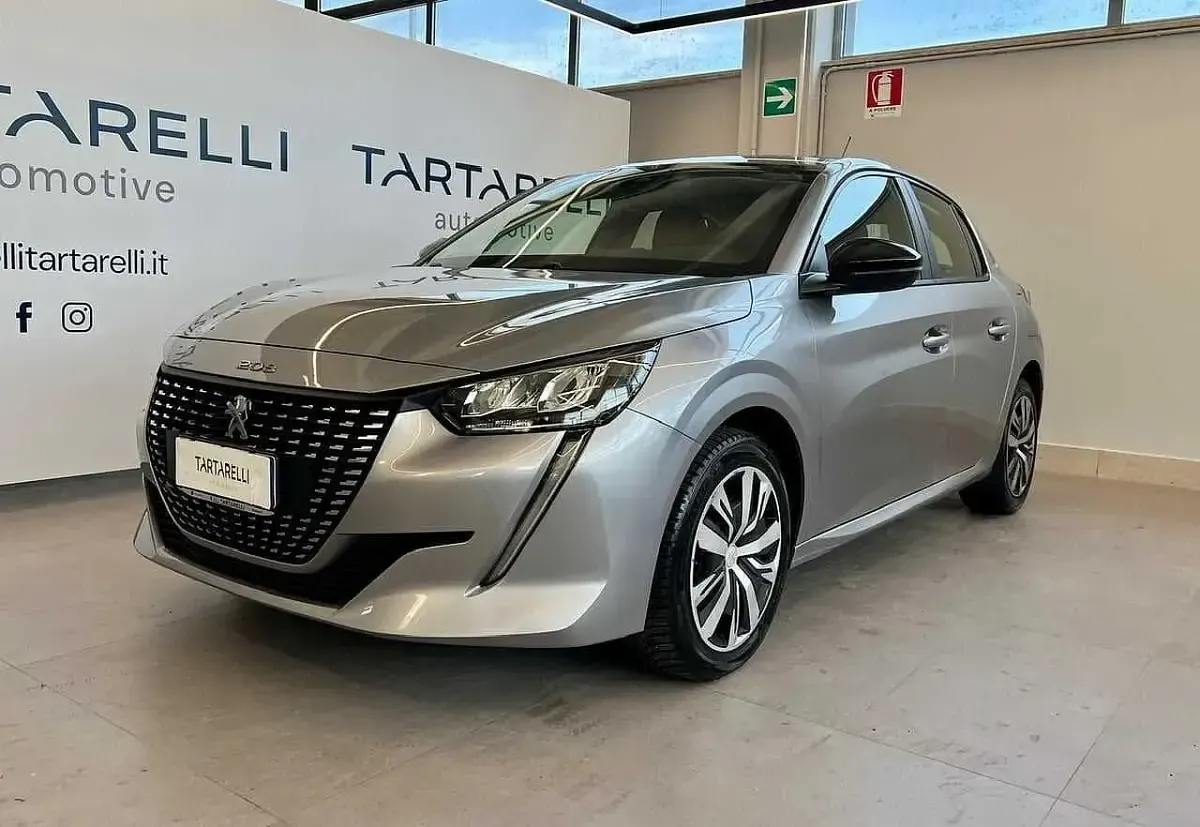 Usata Peugeot 208 Active 75 CV (55 kW) 2023 Grigio Utilitaria