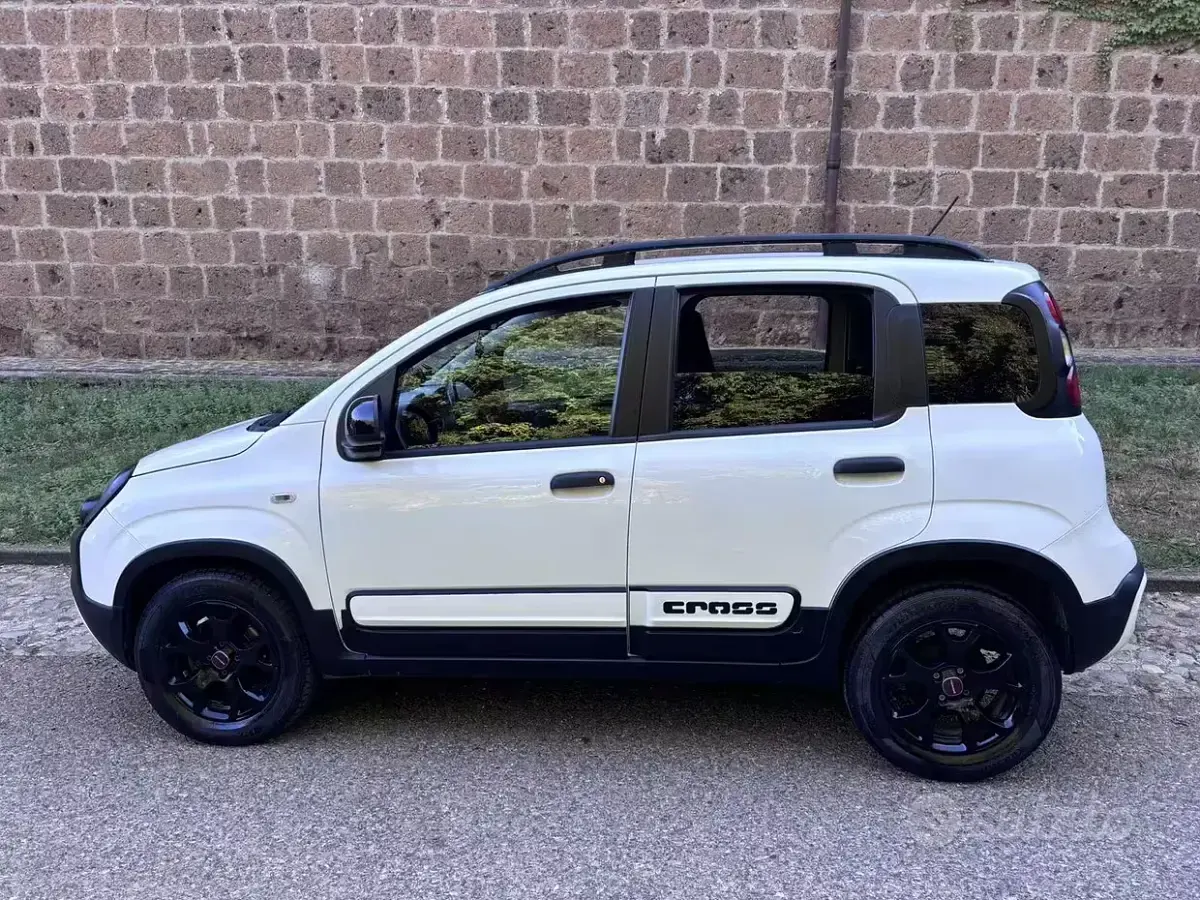 Usata Fiat Panda Cross Cross 95 CV (69 kW) 2018 Bianco Utilitaria