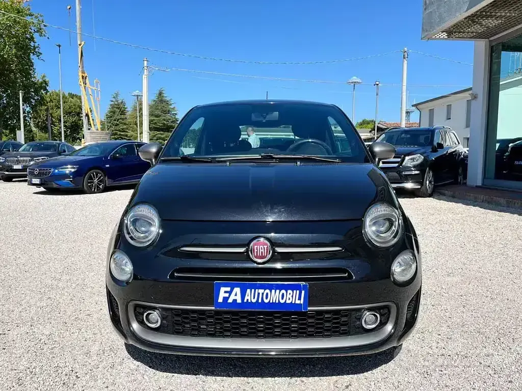 Usata Fiat 500 Sport 69 CV (50 kW) 2019 Nero Utilitaria