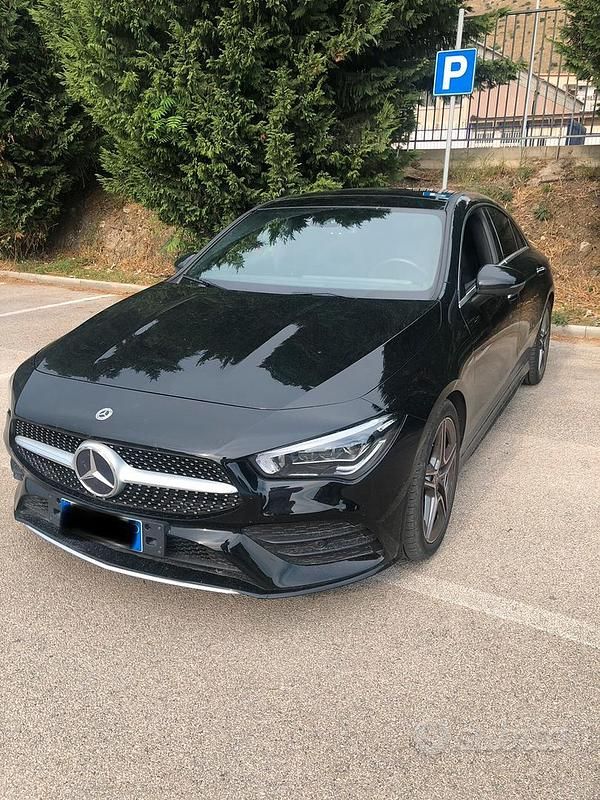 Usata Mercedes CLA200 Premium 163 CV (119 kW) 2020 Nero Coupé