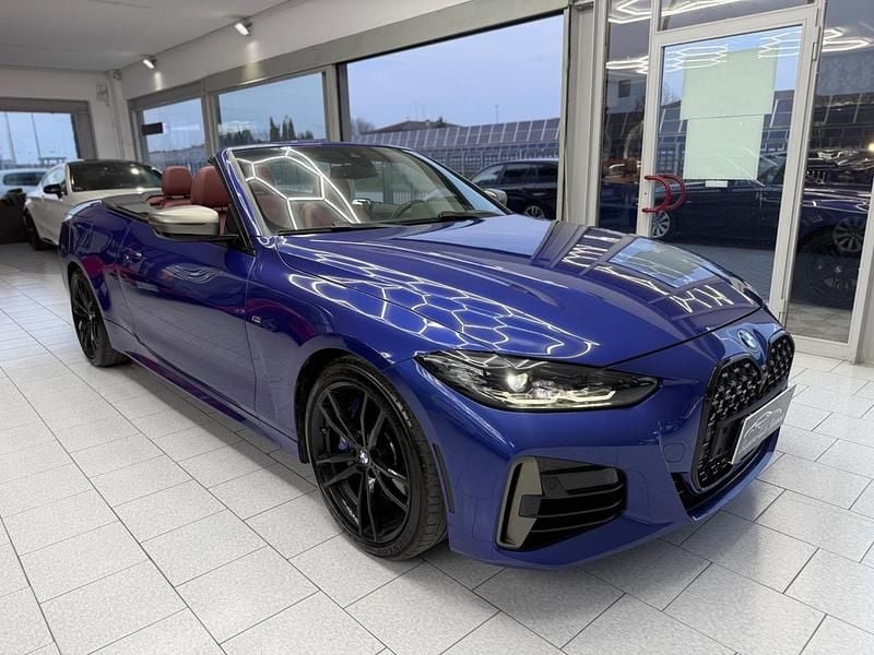 Usata BMW 440 M Sport 374 CV (275 kW) 2023 Blu Cabrio