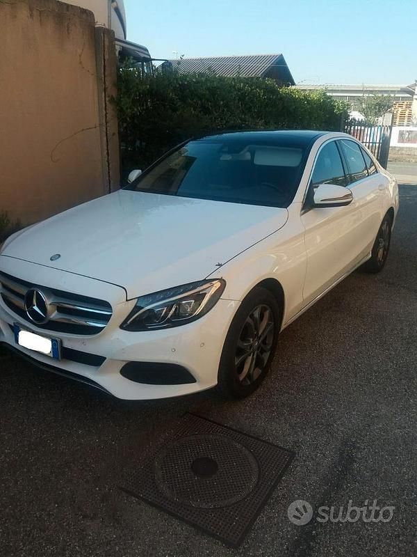Usata Mercedes C220 2016 Bianco Berlina