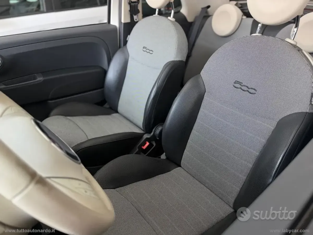 Usata Fiat 500 69 CV (50 kW) 2014 Bianco Berlina