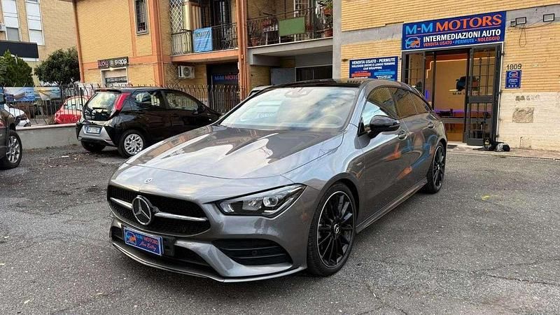 Usata Mercedes CLA220 Shooting Brake Premium 190 CV (139 kW) 2021 Grigio Station wagon