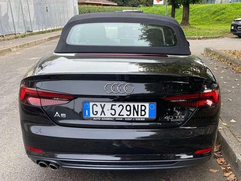 Usata Audi A5 Cabriolet Ambiente 190 CV (139 kW) 2019 Nero Cabrio
