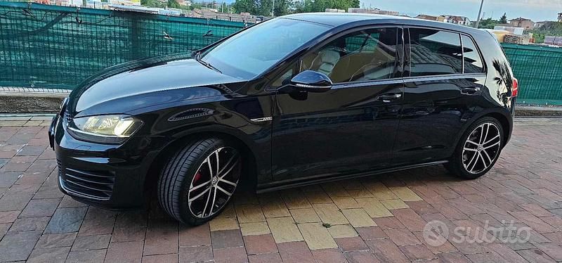 Usata VW Golf VII GTD 2014 Nero
